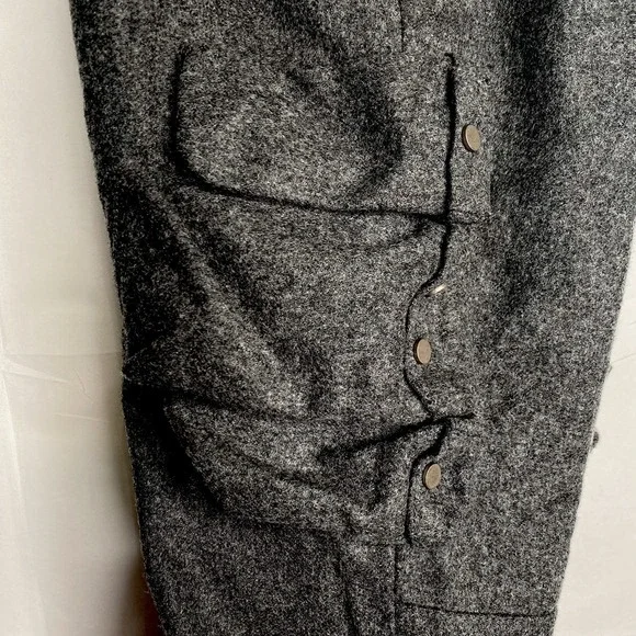 Ralph Lauren Blue Label Rugby Gray‎ Rare Jodhpurs Pants Wool Sz 0 - Picture 14 of 16